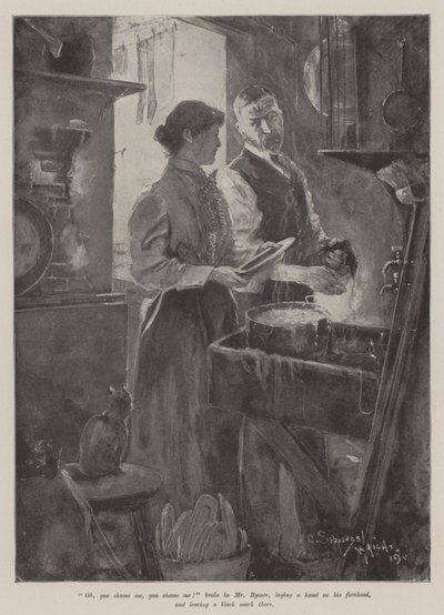 A Charming Family, by George Gissing by Henry Charles Seppings Wright